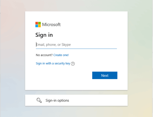 Microsoft Login Scam
