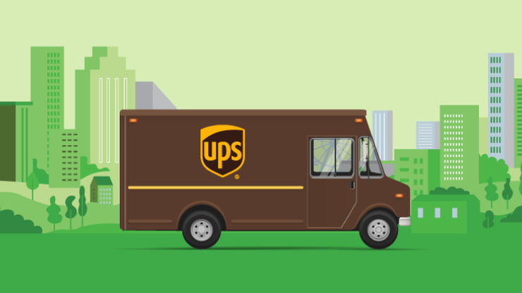 UPS truck
